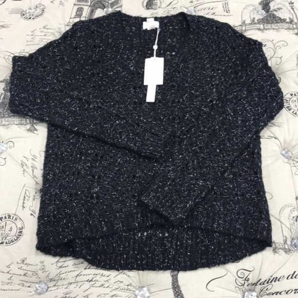 Caslon Brushed V-Neck Sweater - Picture 3 of 5